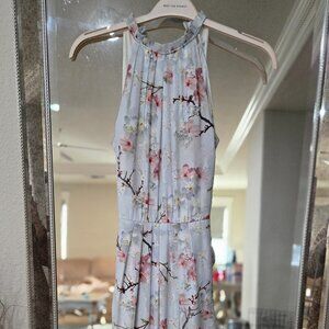 Ted baker size 0 flower print max dress  excellent condition